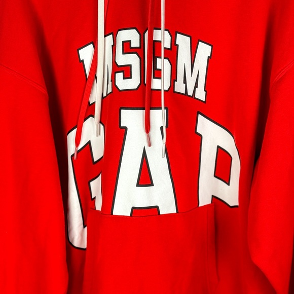 GAP x MSGM Double Hooded Sweatshirt - Picture 3 of 4